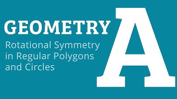Rotational Symmetry in Regular Polygons and Circles