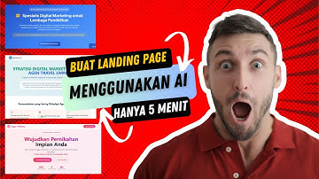 Buat Landing Page Keren dengan AI: Tutorial Mudah dan Gratis!