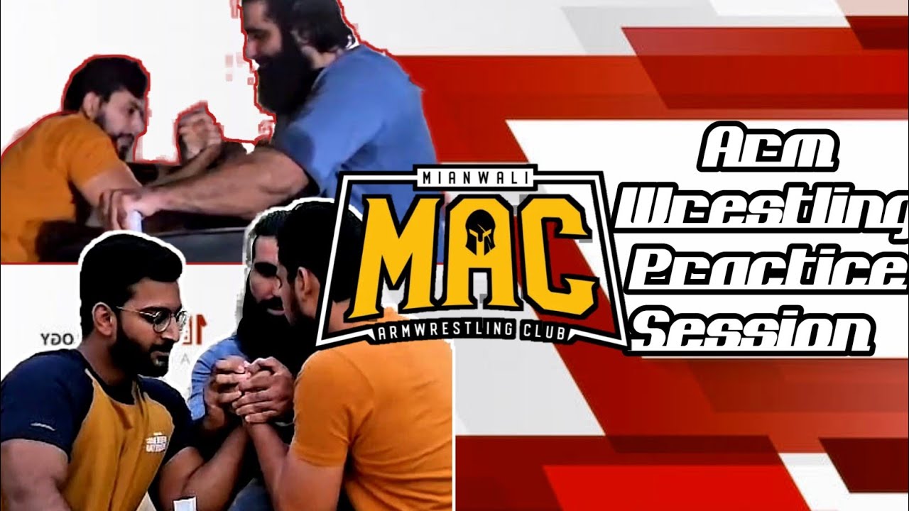 Grip and Grind Arm Wrestling Practice Mianwali Arm Wrestling Club