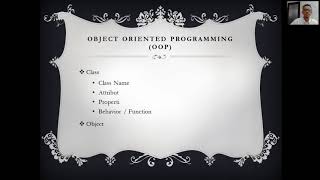 KONSEP DASAR OOP (Object Oriented Programming)