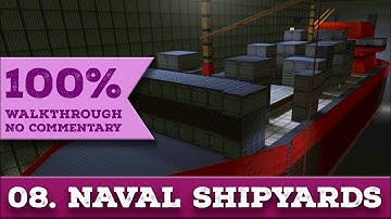 Deus Ex 100% Walkthrough (Realistic Difficulty) 08 NAVAL SHIPYARDS