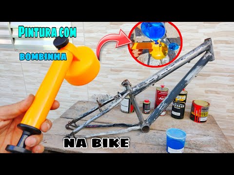 Vídeo: Como pintar uma bicicleta (com fotos)