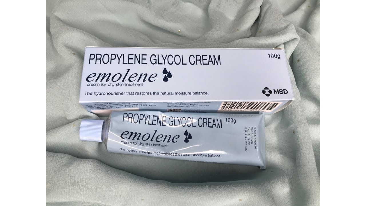 Emolene Cream Best moisturiser Quick review Propylene glycol