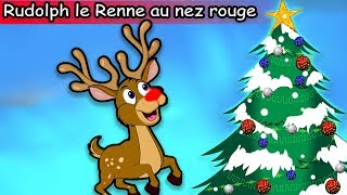 nez rouge blanc en Bois Forme Arbre de Noël Tag 10 x Rudolph n54 renne
