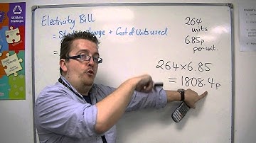 GCSE Maths from Scratch 6.11 Household Energy Bills
