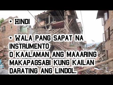 Video: Ano ang pokus at epicenter ng isang lindol?