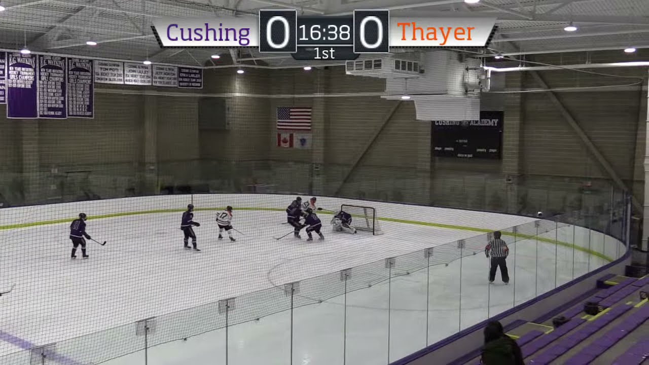 Varsity Boys Ice Hockey Vs Thayer Academy 1 19 22 4 30 Pm Youtube