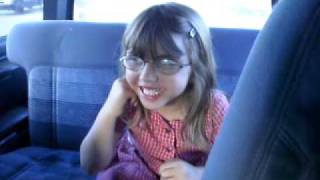 5 year old eating a crybaby for the first time.