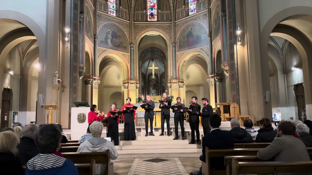 Ave verum. A. Schronen Виконує вокальний ансамбль «MusiQuinte ».