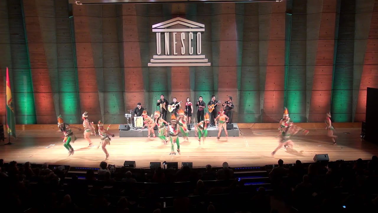 Bafopaz, Ballet Folklórico de La Paz (Los Tobas - América), Unesco París Francia 2015