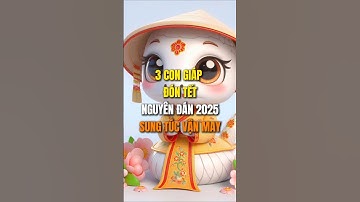 3 Con giáp đón Tết Nguyên Đán 2025 sung túc, tiền bạc dồi dào, vận may ập tới.