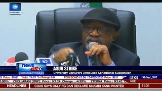 ASUU Strike Watch The Moment ASUU Suspended Its Over 1 Month Video