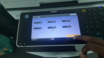 Ricoh MP C2011 Printer: How to Access and Print the Configuration Page