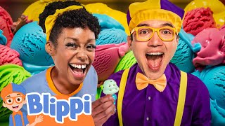 Opposite Day Fun with Blippi & Meekah! 🎉🔄 | NEW 🔍 Captioned Videos | Blippi Preschool Learning
