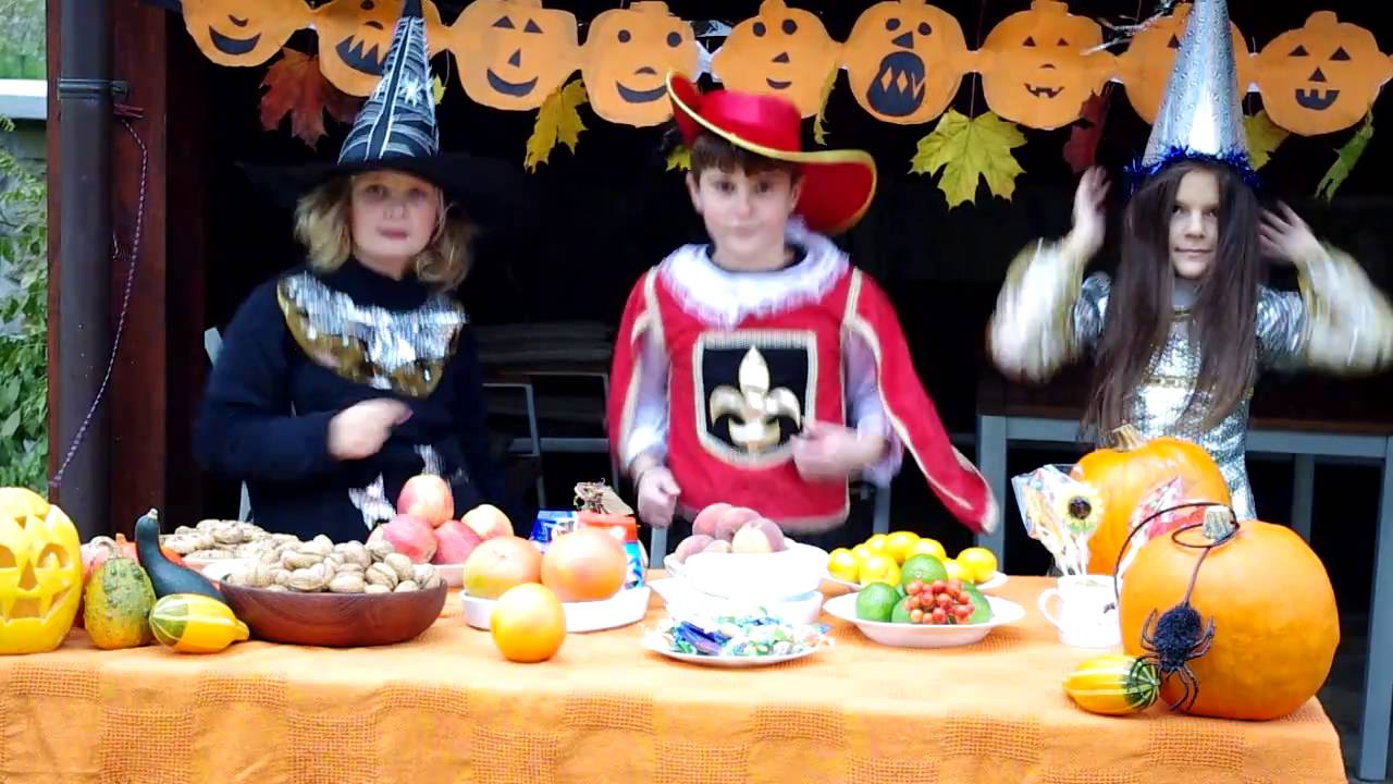 Trick or treat,give me something good to eat - YouTube