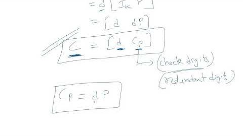 Lec 2 (Unit 4): Error Correcting Codes