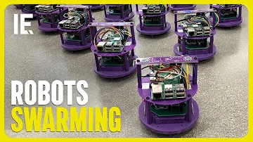 Robots Swarming Using Image Moments