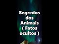Segredos dos Animais | 8 fatos inacreditáveis que você não sabia