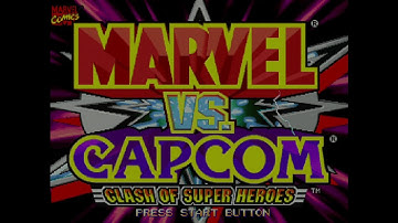 Sega Dreamcast - Marvel vs Capcom: Clash of Super Heroes