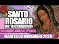 SANTO ROSARIO de Hoy Martes 03 de Noviembre de 2020 MISTERIOS DOLOROSOS//ROSARIOS GUADALUPANOS