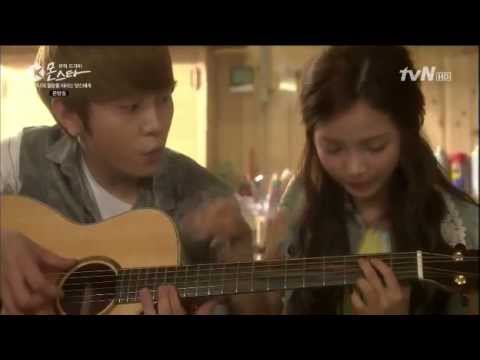 Drama Monstar, Seol Chan (Yong Joon-Hyung,Beast) and Se Yi (Han Yeon Soo) Singing and Playing Guitar