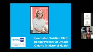 Nursing Now Ontario Awards Ceremony (May 12, 2020)
