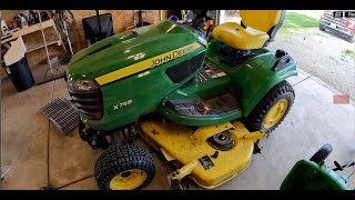 *WOW* absolute "Beast" of a machine - John Deere X758 Mowing and Maint.