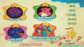 MGM kids DVD logo and The Care Bears Movie 2007 DVD menu walkthrough