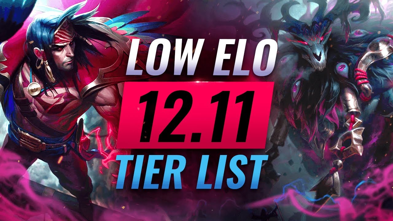 SoloQ Toplaners Tierlist Mid-Season 12 - High Elo AND Low Elo Tier Lists -  In-Depth META Breakdown 