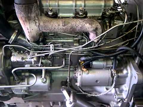 Perkins 4.318 Start after Rebuilt - YouTube hyster forklift wiring diagram 