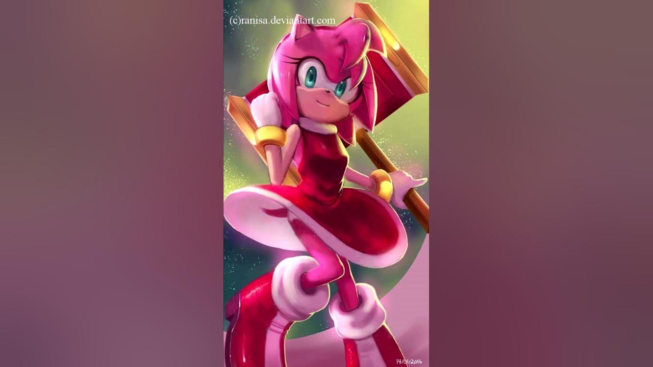 Project: Sonamy on X: nice try amy~ artwork by @Raitochan3