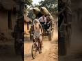 Grandpa craft missile truck from palm leaves | VoltSoch | #shorts