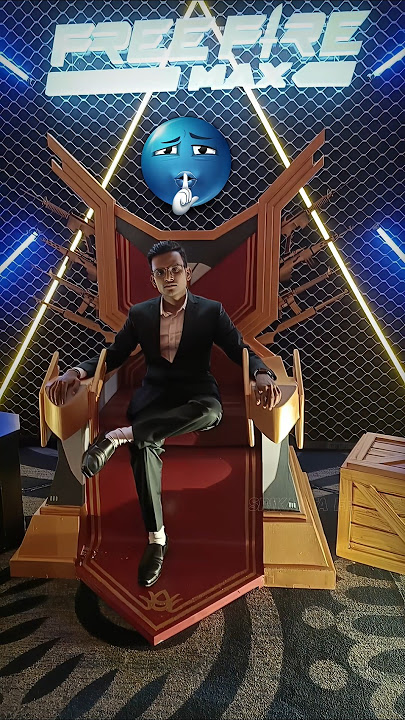 Throne Emote in Real Life 🔥 Free Fire FFWC Throne Emote #srikantaff