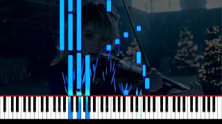 Lindsey Stirling   Carol of the Bells  Tutorial Piano