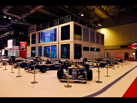 Video Time lapse: Building Williams at the Autosport Show