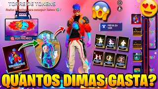 PEGANDO A NOVA SKIN EVOLUTIVA DO FREE FIRE! CONJUNTO CONTROLADOR DE ELEMENTOS, NOVA TRANSFORMAÇÃO FF