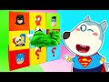 Lycan Pretends Play Superheroes Smash Surprise Toys Box 🐺 Funny Stories for Kids @LYCANArabic