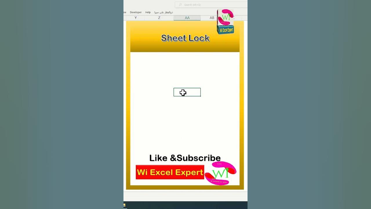 How to protect worksheet in excel youtube