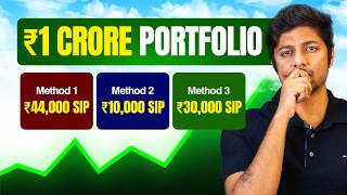 How Would I Rebuild My ₹1 Crore Portfolio Using SIPs (Long Term Planning)