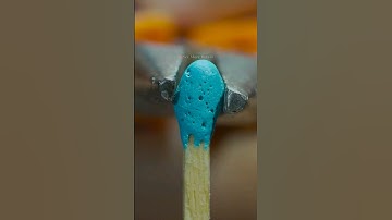 Match vs Pliers #satisfying #asmr #macro #closeup #slowmotion #pliers