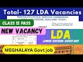 MPSC LDA under The Heads of Department 127 Vacancy