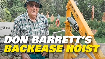 Don Barrett on why he uses the TPW Backease Hoist 600!