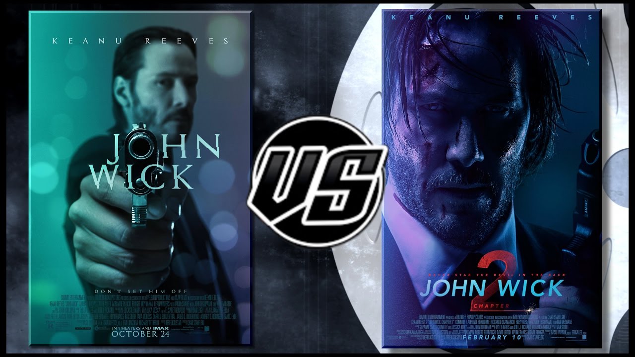 John Wick 1 Vs John Wick 2 - Youtube