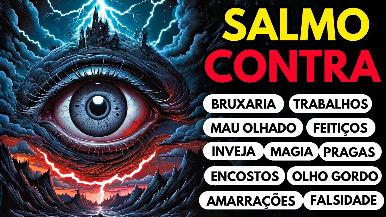SALMO 9: Contra Maldição, Inimigos, Inveja e Toda Obra do Mal Praticada Contra Você.