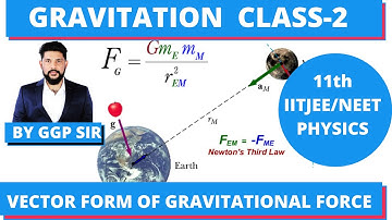 VECTOR FORM OF GRAVITATIONAL FORCE (GRAVITATION CLASS-2)
