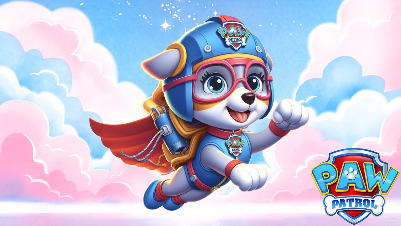 Как нарисовать Скай из «Щенячьего патруля» || Простой рисунок