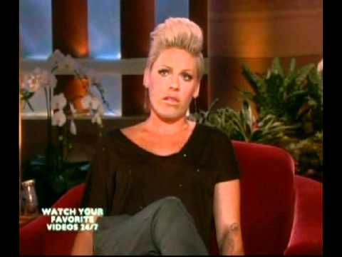 FULL INTERVIEW: Pink announces pregnancy on Ellen ...
