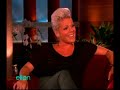 FULL INTERVIEW: Pink announces pregnancy on Ellen DeGeneres Show (11/17/10)