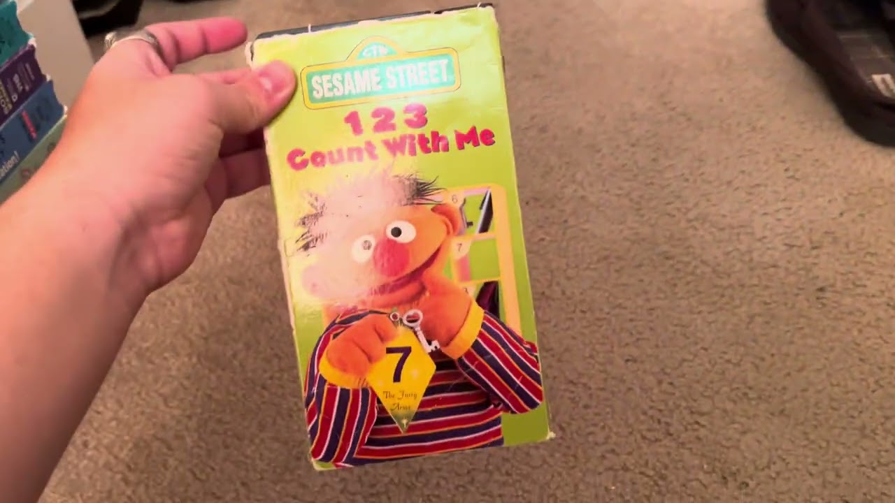 My Sesame Street VHS Collection (2024 Edition)