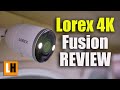 Lorex Fusion 4K IP NVR Security Camera System Review - Features, Unboxing, Setup, Video & Audio